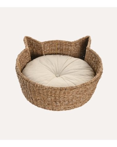 Cama para Mascotas de Gato Tejido de Alga