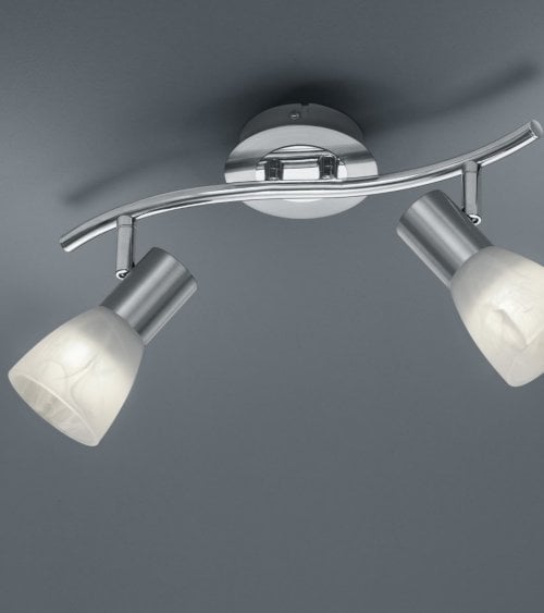 Lámpara Colgante Levisto con 2 Focos de Metal