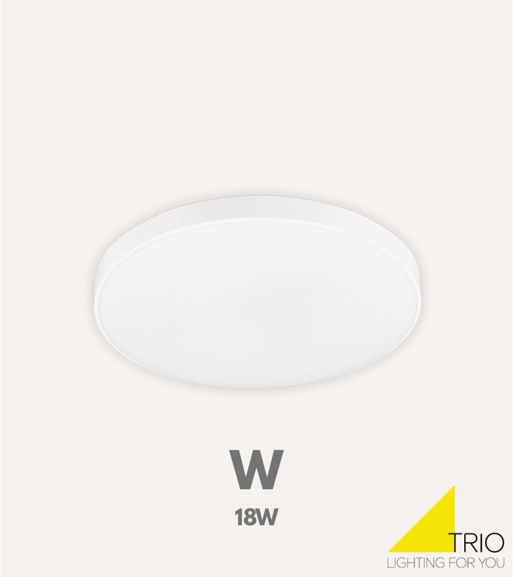 Plafón LED Spica de Plástico