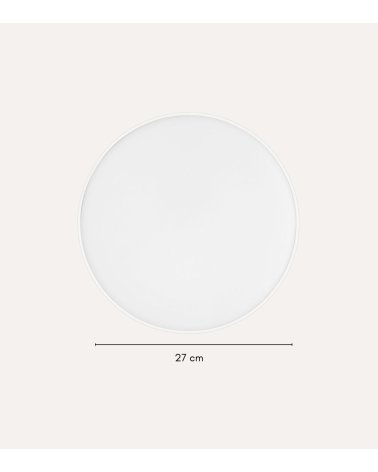 Plafón LED Spica de Plástico