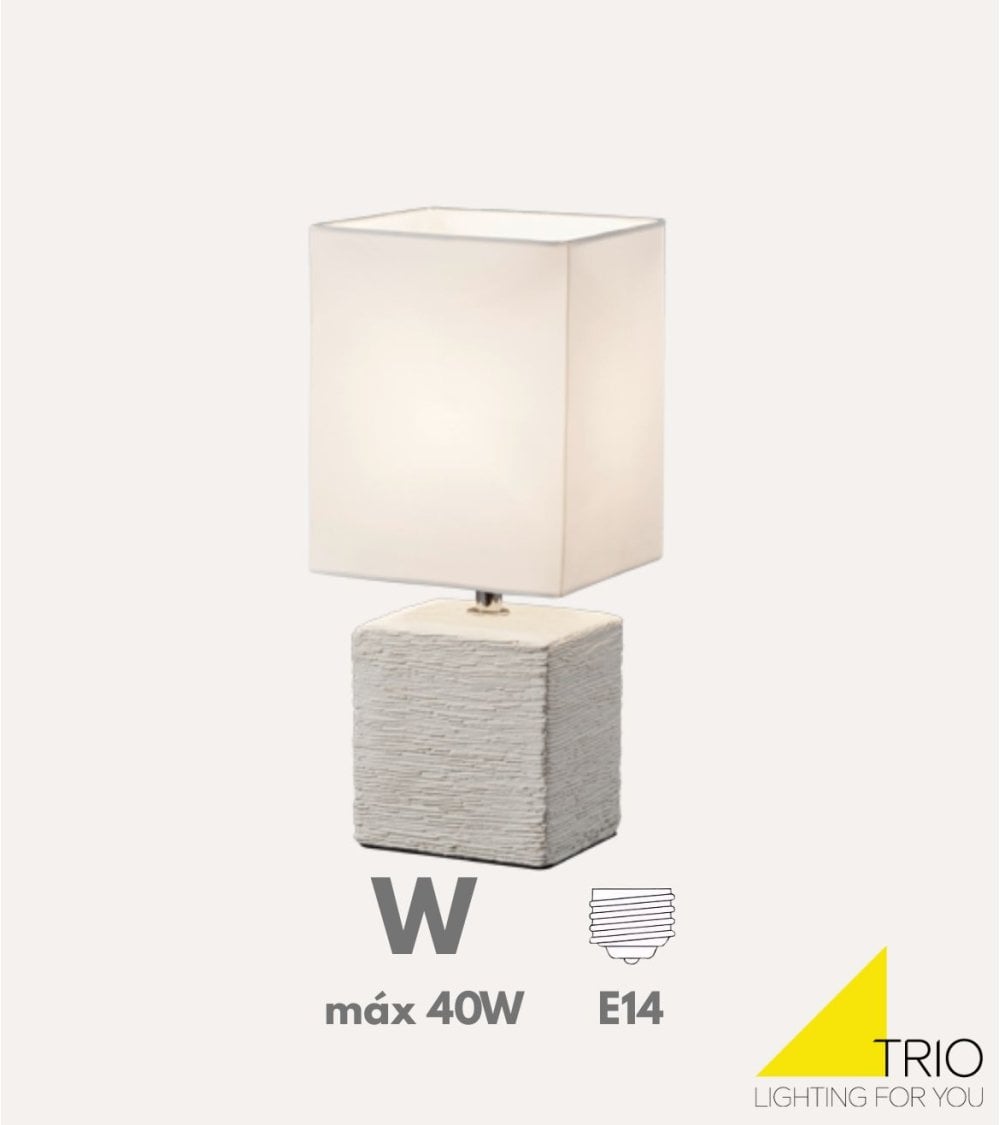 Lámpara de Mesa Ping de Cerámica