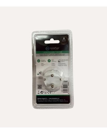 Ladrón de Enchufe con Doble Salida