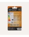 Bombilla LED Estándar E27 6W Transparente