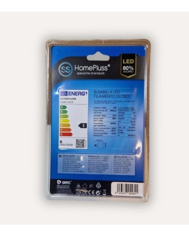 Bombilla Led Globo G95 E27 8W