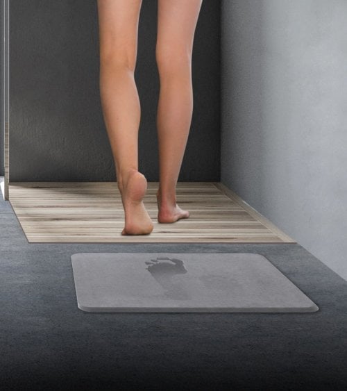 Alfombra de Baño Absorbente de Diatomita