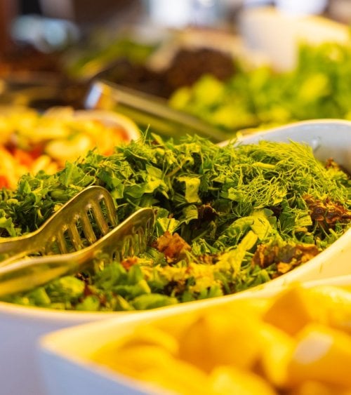 Pinzas para Servir Ideal de Ensaladas de Acero Inoxidable