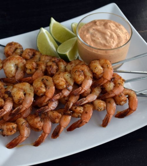 Set de 4 Pinchos para Mariscos de Acero Inoxidable