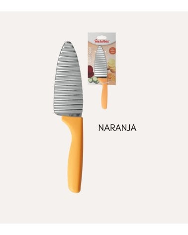 Cuchillo Ondulado Decorador de Acero Inoxidable