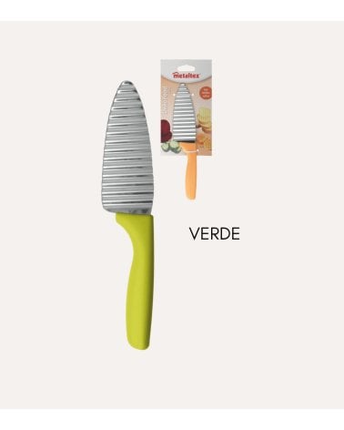 Cuchillo Ondulado Decorador de Acero Inoxidable