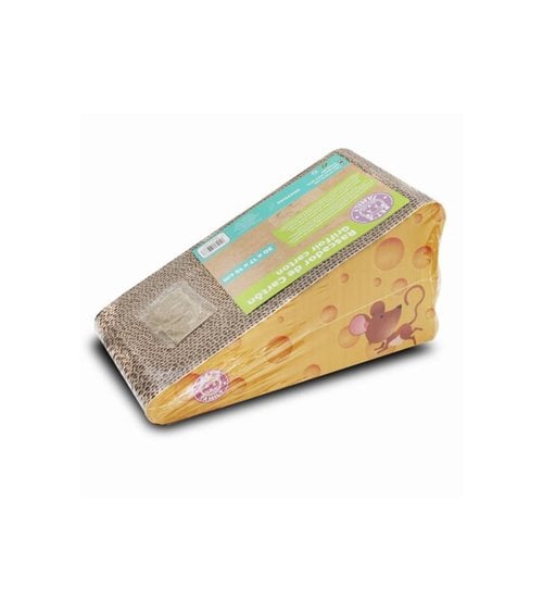 Rascador para Gato en forma de Queso