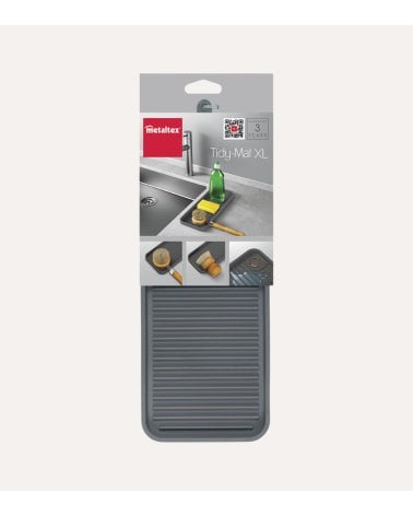 Bandeja Organizadora de Fregadero Tidy Mat de Silicona