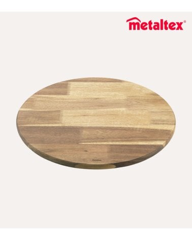 Tabla de Corte Giratoria de Madera de Acacia