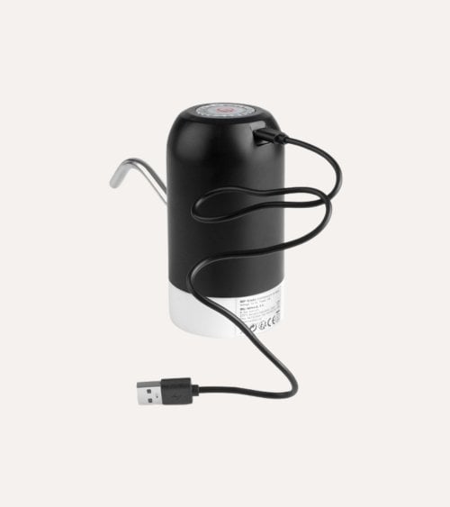 Dispensador de Agua Eléctrico de Plástico y Acero Inoxidable (con USB)