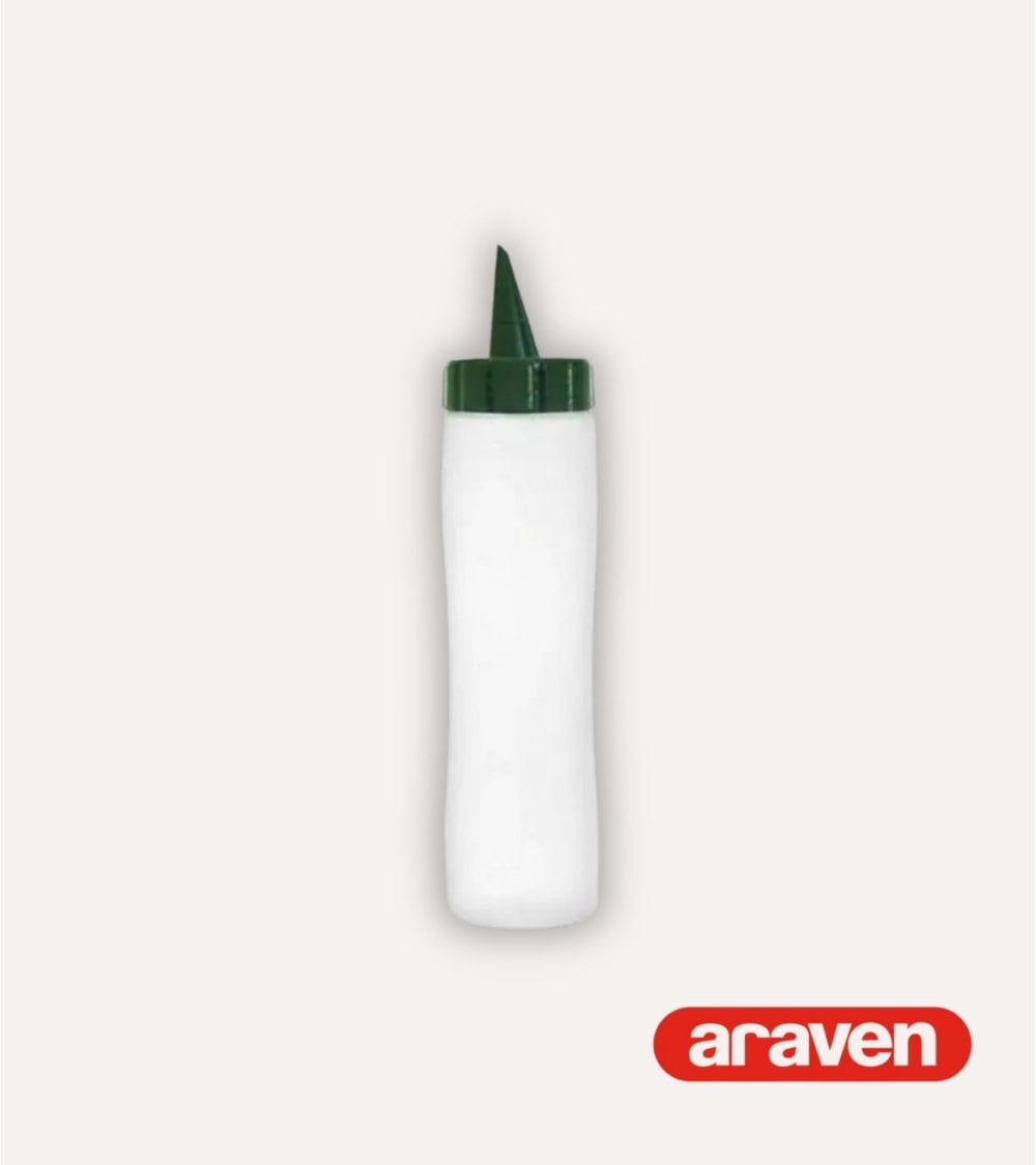 Botella Biberón de Aceite de Araven