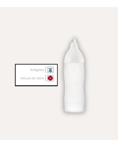 Botella Biberón Antigoteo de Salsa de Araven