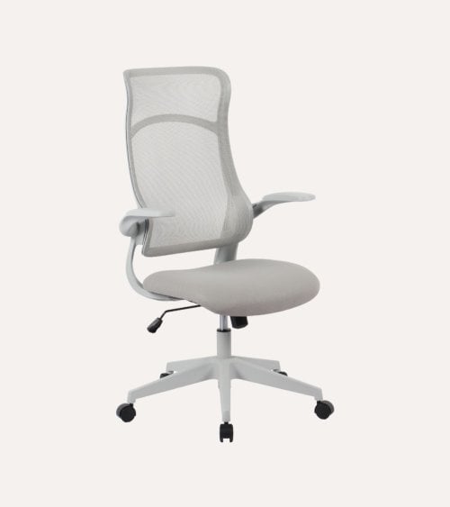 Silla de Oficina Zolder de Madera y Plástico