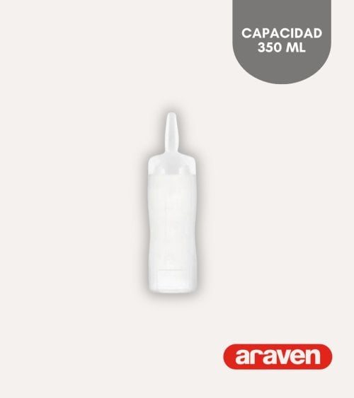 Botella Biberón de Salsas Blanca de Araven