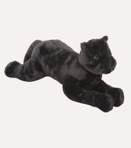 Pantera Negra de Peluche para Decoración Infantil
