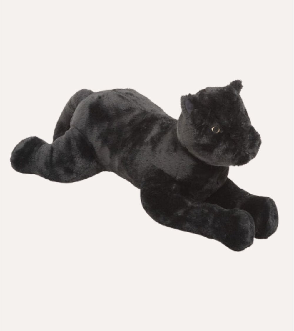 Pantera Negra de Peluche para Decoración Infantil