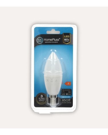 Bombilla LED Vela E14 9W
