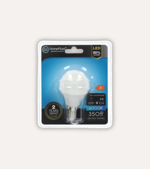 Bombilla LED Estandar E14 4W