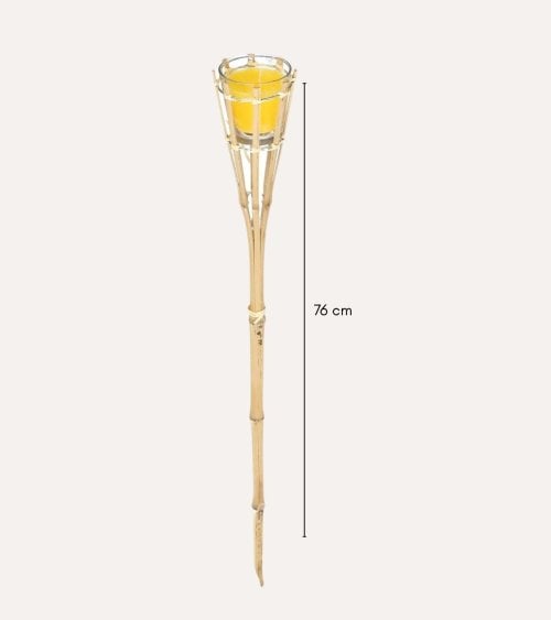 Pincho de Vela de Citronela para Exteriores