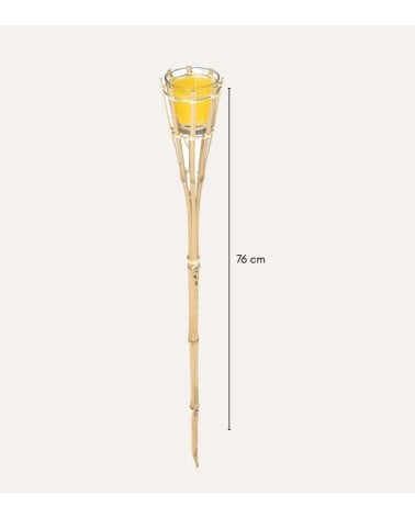 Pincho de Vela de Citronela para Exteriores