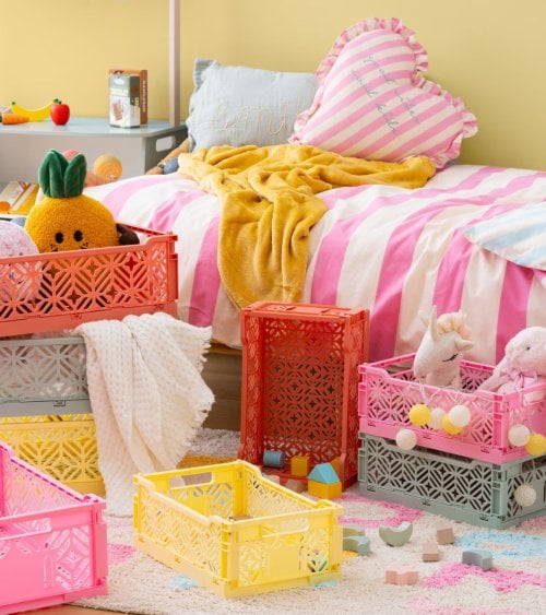 Cesta Infantil Plegable Arry de Plástico