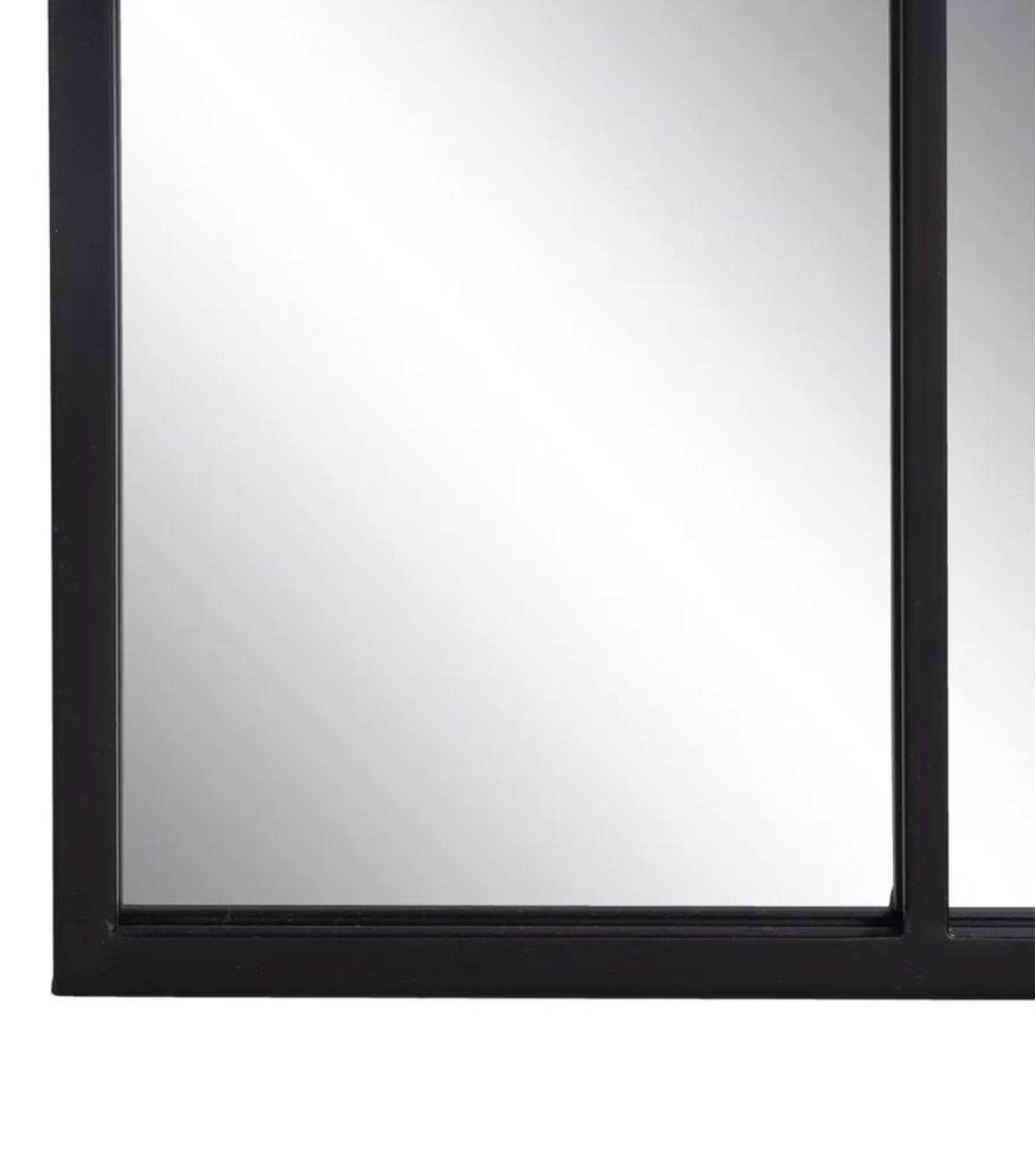 Mirilla Digital Puerta Brightify Espejo De Baño Negro Para Pared, Espejo Rectangular De Metal Con Marco De Metal De Turtles Of Grayskull Raphael