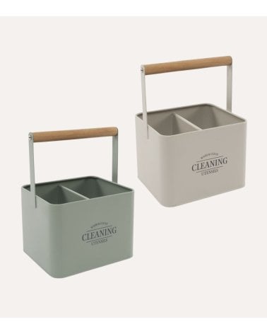 Bote para Artículos de Limpieza de Metal