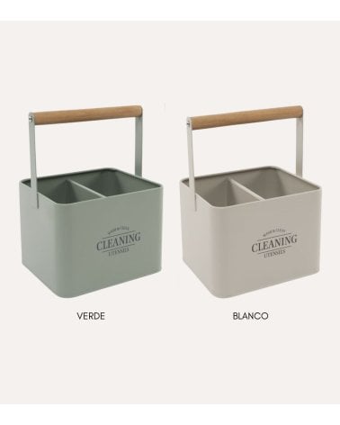 Bote para Artículos de Limpieza de Metal