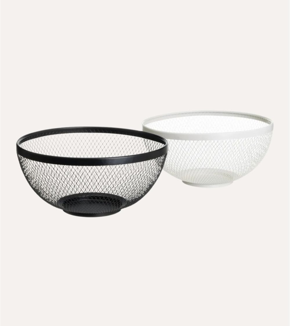 Frutero Cesta Minimalista de Acero