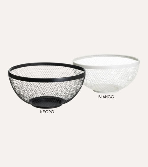 Frutero Cesta Minimalista de Acero
