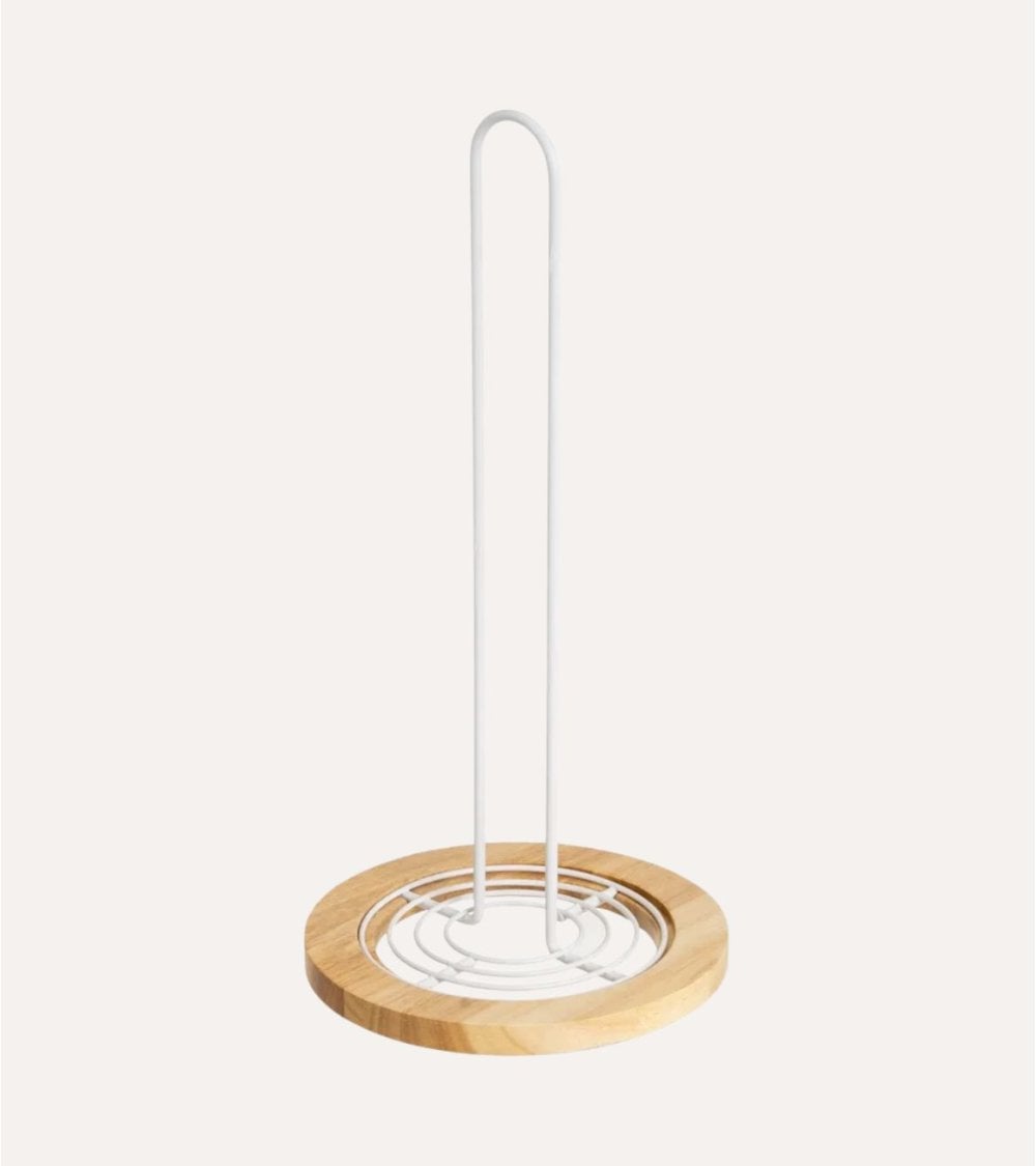 Portarrollos Luca de Hierro y Madera