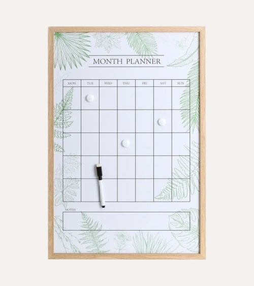 Cuadro Calendario Mensual Acrílico para Pared