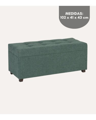 Banco con Arcón Foam de Madera