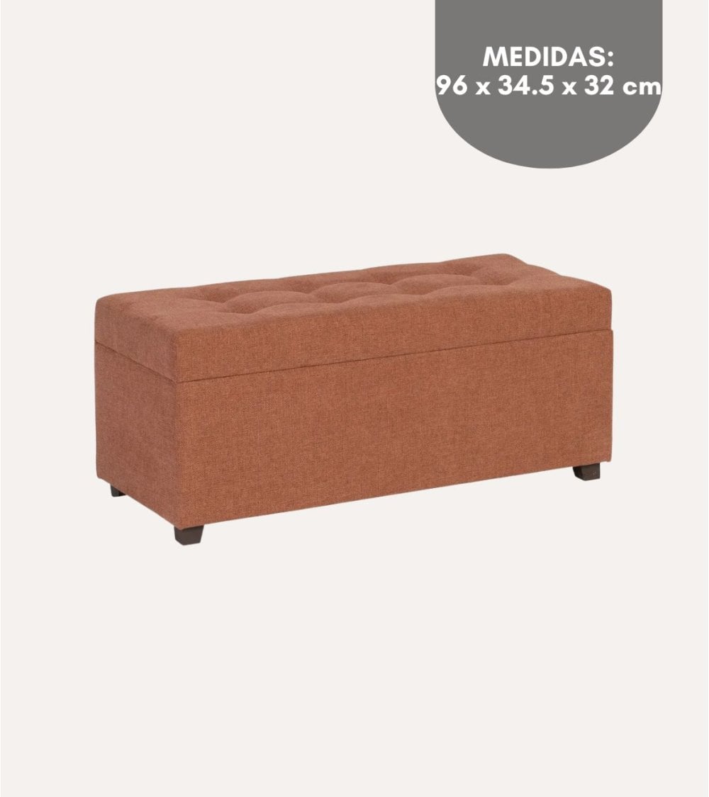 Banco con Arcón Foam de Madera