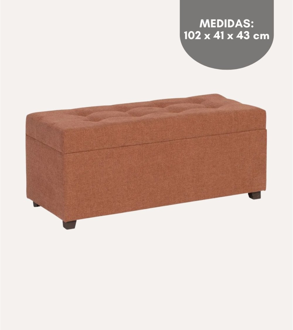 Banco con Arcón Foam de Madera