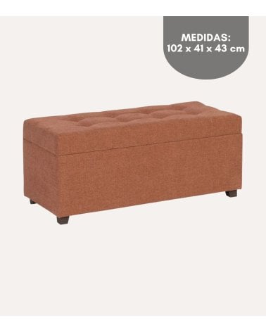 Banco con Arcón Foam de Madera