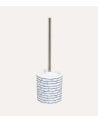 Escobilla de Baño Rayas Marineras de Cerámica