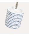 Escobilla de Baño Rayas Marineras de Cerámica