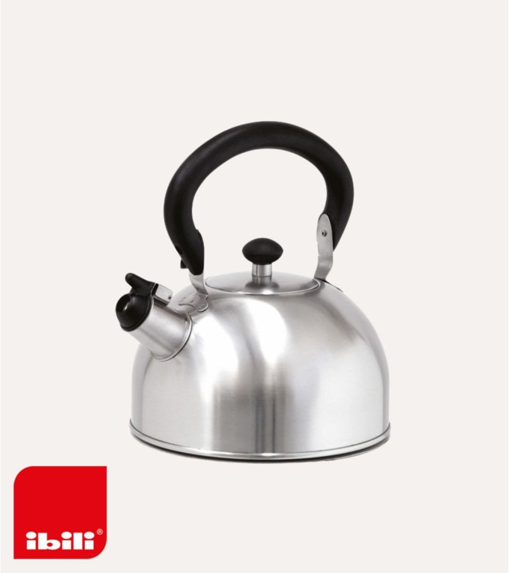 Cafetera Silbante Silver de Acero Inoxidable