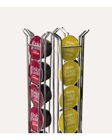 Porta Cápsulas para Cafetera Dolce Gusto de Acero Inoxidable