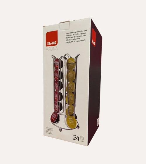 Porta Cápsulas para Cafetera Dolce Gusto de Acero Inoxidable