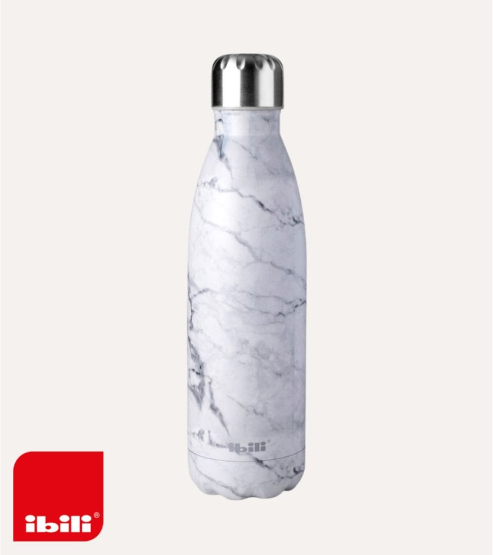 Botella Termo Marble con Doble Pared