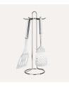 Soporte para Utensilios de Cocina de Acero Inoxidable