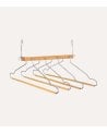 Percha con 4 Niveles para Pantalones de Madera