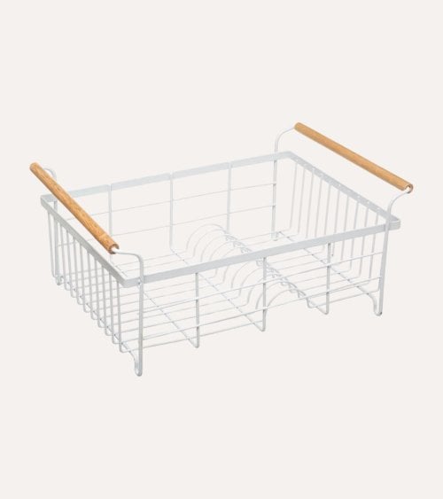 Escurreplatos Cesta Modern de PP y Metal