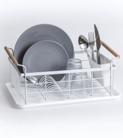 Escurreplatos Cesta Modern de PP y Metal