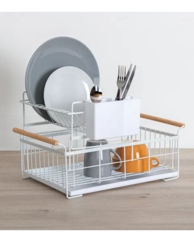 Escurridor de Platos Natureo de 2 Niveles